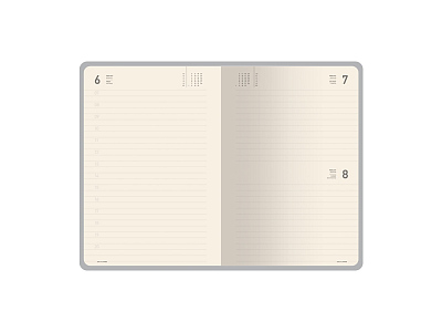 Ежедневник А5 датированный Megapolis Nappa на 2026