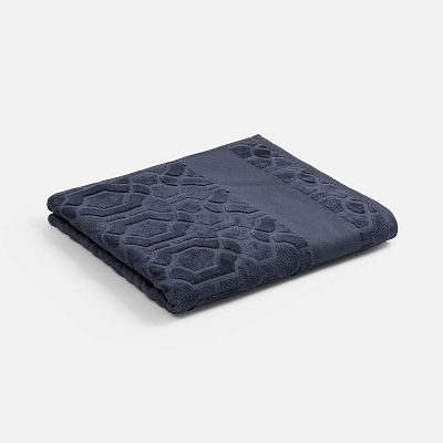 Полотенце Velin, большое, темно-серое (Серый) Полотенце Velin, большое, темно-серое (Серый)