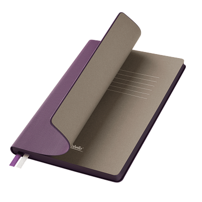 Ежедневник Рейн (Rain) недатированный, фиолетовый (без упаковки, без стикера) (Фиолетовый, серый)