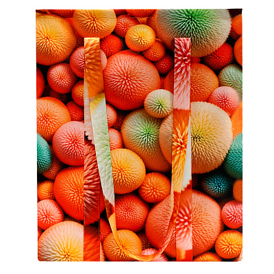 Сумка для покупок Хэнди с полноцветной печатью, размер M (Мультиколор)