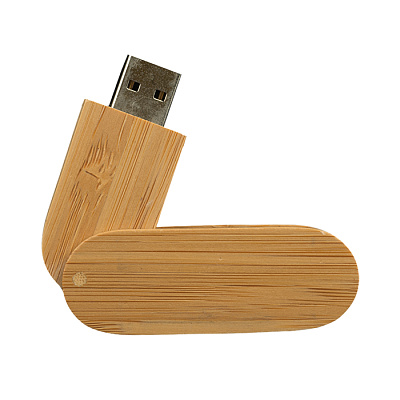 Дерево 08 Твист дерево , 32Гб, переходник мини-пвх (Светлое дерево)