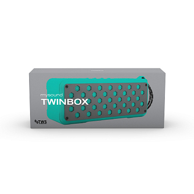 Портативная колонка Rombica Мysound Twinbox, красный