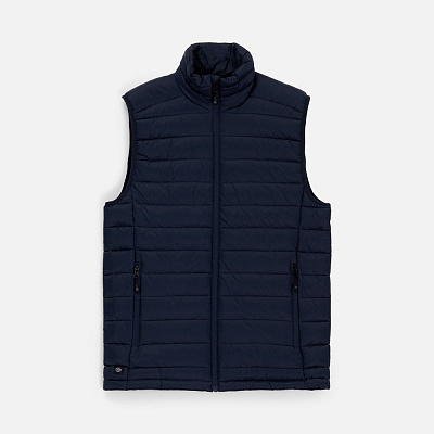 Жилет компактный мужской Stavanger, темно-синий с серым (navy) (Тёмно-синий)