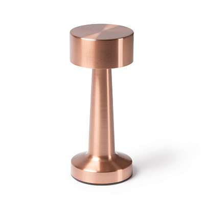 Настольная лампа c встроенной батареей REIKI  (Розовое золото)