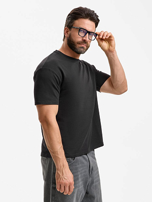 Футболка унисекс Durington, черная