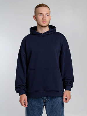 Худи оверсайз Kulonga Comfort, темно-синее (Синий)