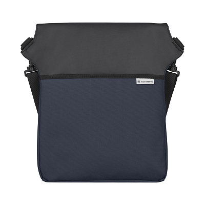 Сумка наплечная VICTORINOX Altmont Original Flapover Digital Bag, синяя, нейлон, 26x10x30 см, 7 л
