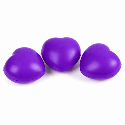 Антистресс Сердце, фиолетовый
