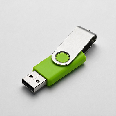 Флеш-карта USB 2.0 32 ГБ Флэш С1 (Зеленое яблоко)