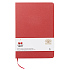 Блокнот из растительного сырья Tutti Frutti в твёрдом переплёте, вишнёвый - Фото 4
