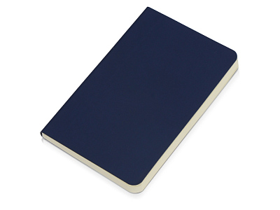 Блокнот А6 Softy small soft-touch (Тёмно-синий)