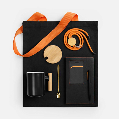 Набор Trait Office, черный с оранжевым