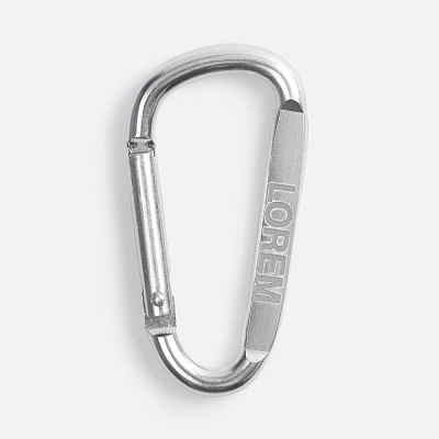 Карабин Raby, серебристый