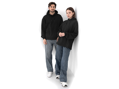 Худи оверсайз Alpha.01 унисекс