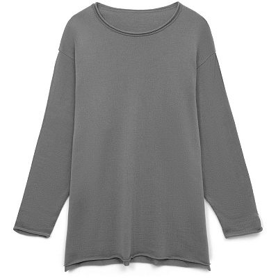 Лонгслив унисекс Siluetti Fuori  (Серый)