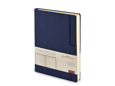 Ежедневник недатированный А5 Marseille (Тёмно-синий)