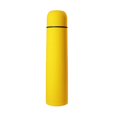 Термос софт-тач Yanemal 1 л. (желтый (уценка)) (Желтый (уценка))