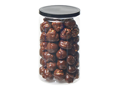 Попкорн карамельный в молочной шоколадной глазури Glazer (Прозрачный)