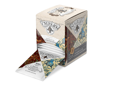 Чёрный чай С имбирем и апельсином в индивидуальных саше Чёрный чай С имбирем и апельсином в индивидуальных саше