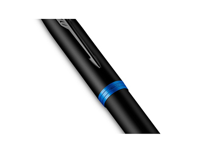 Ручка перьевая Parker IM Vibrant Rings Flame Blue