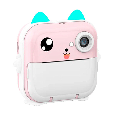 Детская камера c печатью фотографий Kid Joy Print Cam Q5, розовый