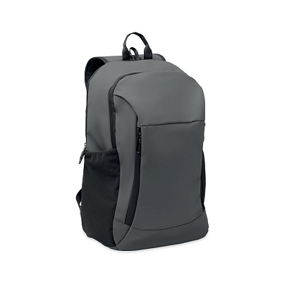 15" soft PU laptop backpack (Каменный серый)