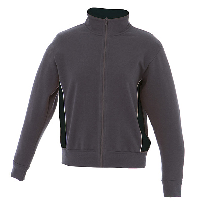 Толстовка мужская CAGLIARI 280 (Серый, черный)