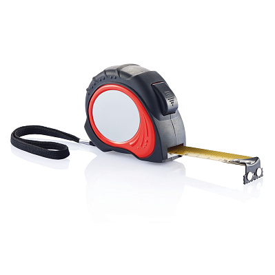 Рулетка Tool Pro, 5 м (Красный; черный)