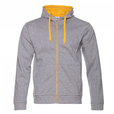 Толстовка мужская STAN с капюшоном на молнии сэндвич 320, 18 (Серый меланж) Толстовка мужская STAN с капюшоном на молнии сэндвич 320, 18 (Серый меланж)