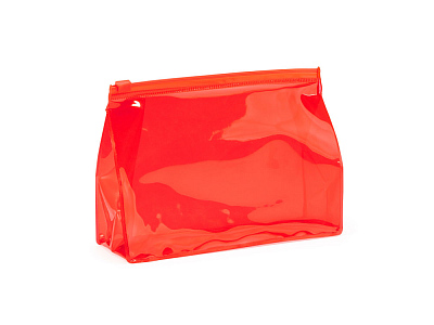 Косметичка CARIBU с герметичным замком (Красный)