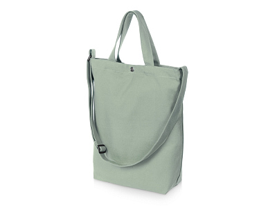 Сумка Helfer на кнопке с регулирующейся лямкой (Зеленый оливковый)