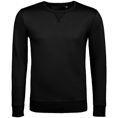 Толстовка унисекс Sully, голубая (Чёрный)