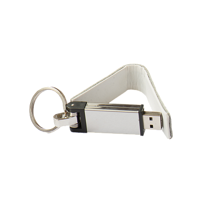 Кожа 17 Фьюжн, коричневый, 4Гб, переходник мини-универсальный