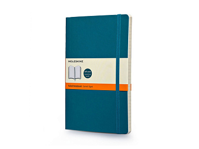 Записная книжка А5 (Large) Classic Soft (в линейку) (Бирюзовый)