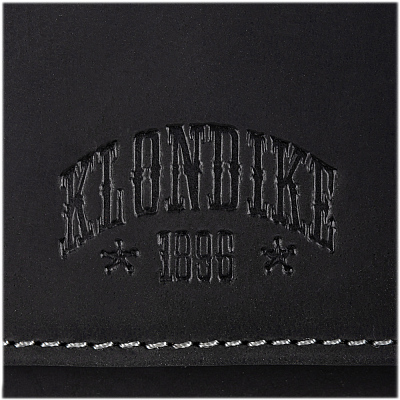 Кошелек женский KLONDIKE NUGGET «Grace», натуральная кожа в черном цвете, 18,5 х 10 х 3 см