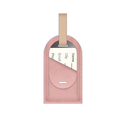 Бирка на чемодан Jazz. Под заказ (Многоцветный)