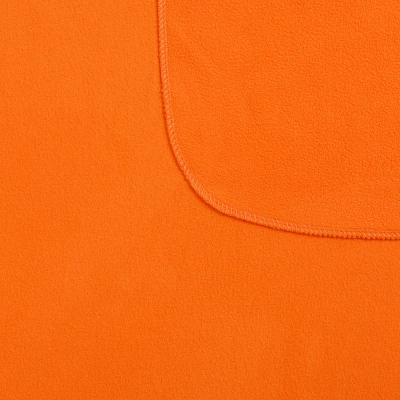 Флисовый плед Warm&Peace, оранжевый