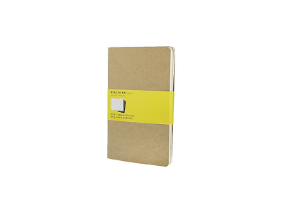 Набор записных книжек А5 Cahier (в клетку) (Бежевый)