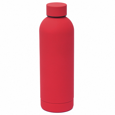 Термобутылка Perfecto софт-тач  (Красный)