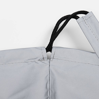 Детский рюкзак-мешок Manifest из светоотражающей ткани, серый