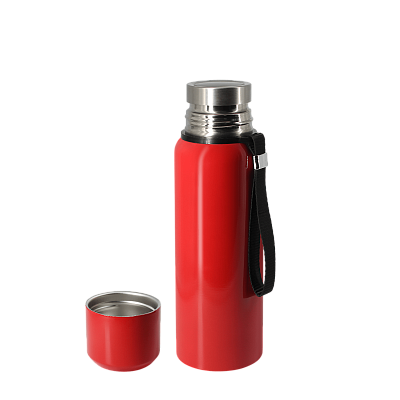 Термос S-travel New с датчиком температуры 600 мл. (красный)