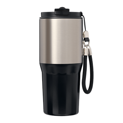 Термокружка вакуумная Авеню (Avenue), черная (Чёрный)