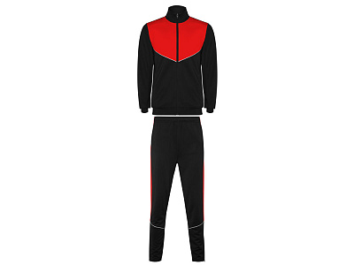 Спортивный костюм Evans, мужской (Черный/красный)