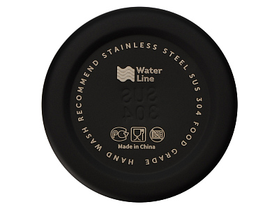 Бутылка для воды из нержавеющей стали Rely, 650 мл