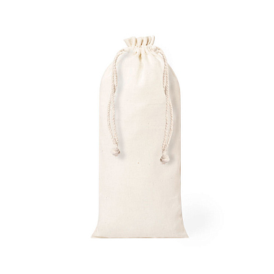 Мешочек для бутылки MARCEX , 33x12 см, 100% хлопок, 105 г/м2 (Бежевый)