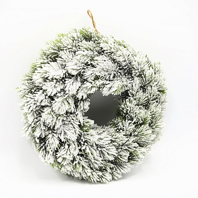 Новогоднее украшение (венок) Рождественский Мюнхен (Зеленый)