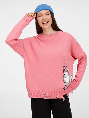 Джемпер Sharpick, розовый (фламинго)
