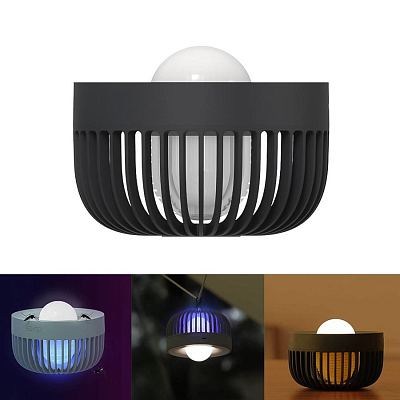 Антимоскитная лампа 3в1 SOLOVE Mosquito Lamp 002D, зеленый