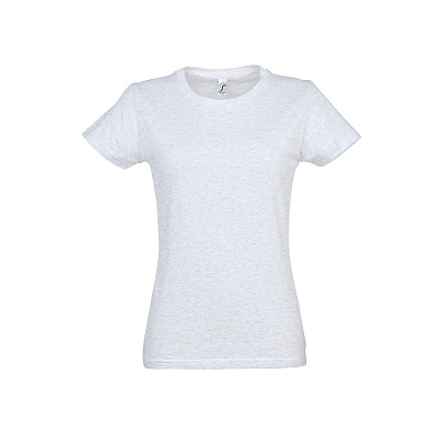 Футболка женская IMPERIAL WOMEN 190 (Светло-серый меланж)