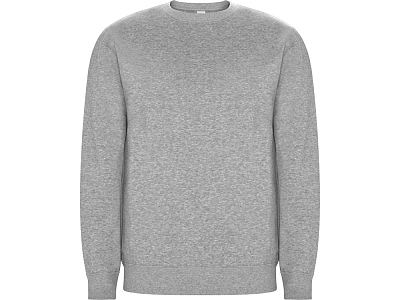 Свитшот из органического хлопка Batian, унисекс (Серый меланж)